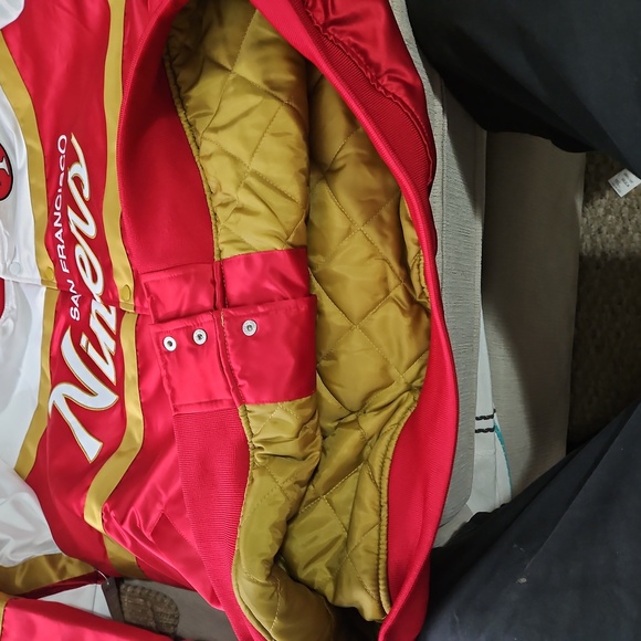 Mitchell and Ness San Francisco 49ers Heavyweight 2XL Jacket. NWT - Picture 12 of 12